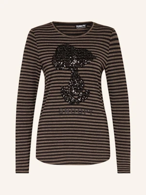 Princess Goes Hollywood Koszulka Z Długim Rękawem Z Cekinami braun