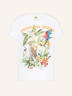 Princess Goes Hollywood Koszulka Z Kamieniami Ozdobnymi weiss