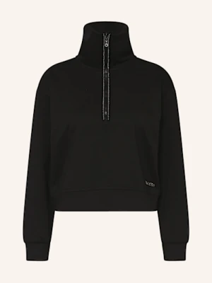 Princess Goes Hollywood Krótka Bluza Nierozpinana Z Ozdobnymi Kamykami schwarz