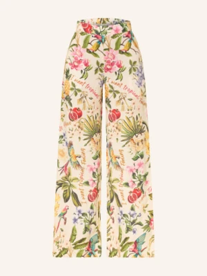 Princess Goes Hollywood Spodnie Z Lnu weiss