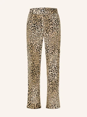 Princess Goes Hollywood Spodnie Marlena Z Jedwabiu braun