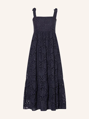 Princess Goes Hollywood Sukienka Z Dziurkowanej Koronki blau