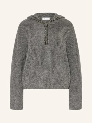 Princess Goes Hollywood Sweter Z Dodatkiem Kaszmiru I Ozdobnymi Kamykami grau