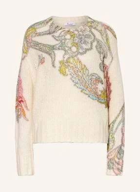 Princess Goes Hollywood Sweter Z Ozdobnymi Kamykami weiss