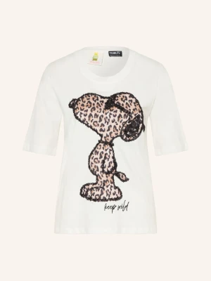 Princess Goes Hollywood T-Shirt Z Cekinami weiss biały