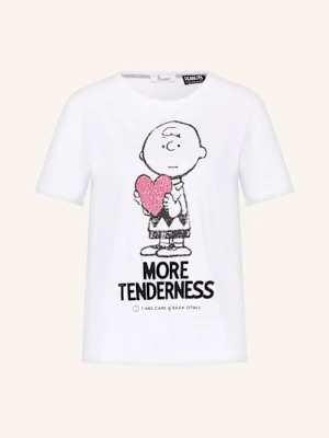 Princess Goes Hollywood T-Shirt Z Obszyciem Ozdobnymi Kamykami weiss