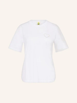 Princess Goes Hollywood T-Shirt Z Ozdobnymi Perełkami weiss