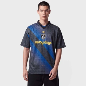 Printed Football Jersey Umbro niebieski