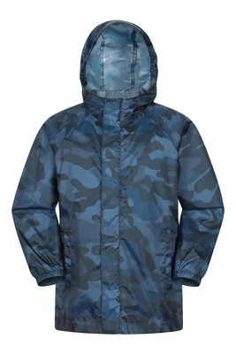 Printed Kids Waterproof Pakka Jacket - Blue Mountain Warehouse