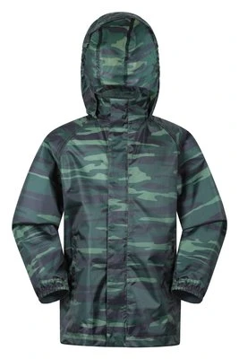 Printed Kids Waterproof Pakka Jacket - Green Mountain Warehouse