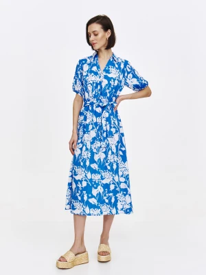 Printowana sukienka koszulowa Top Secret