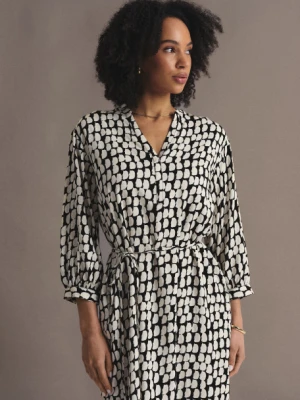 Printowana sukienka z wiskozy Greenpoint