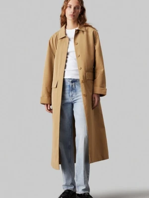 Prochowiec Calvin Klein Jeans beżowy