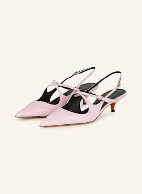 Proenza Schouler Czółenka Z Odkrytą Piętą Slash rosa