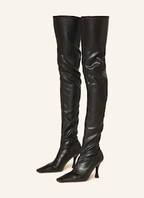 Proenza Schouler Kozaki Za Kolano schwarz