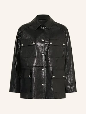 Proenza Schouler Kurtka Skórzana Brice schwarz