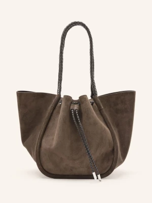 Proenza Schouler Shopperka Z Torebką Typu Pouch grau