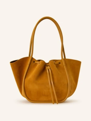 Proenza Schouler Torba Ruched Large Z Woreczkiem braun