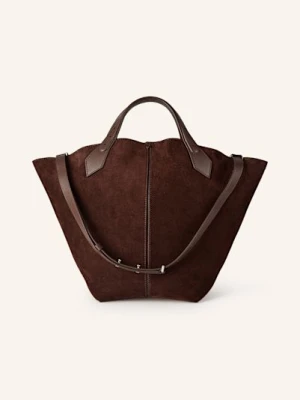 Proenza Schouler Torba Shopper Large Z Saszetką braun