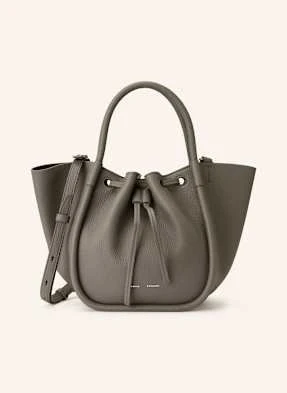 Proenza Schouler Torba Shopper Ruched Small grau