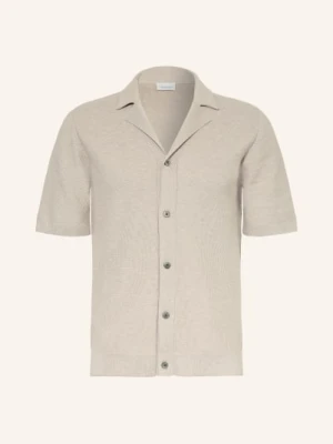 Profuomo Bluzka Z Dzianiny Regular Fit beige