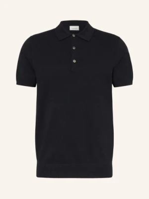 Profuomo Dzianinowa Koszulka Polo blau