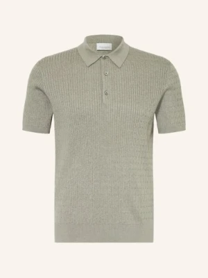Profuomo Dzianinowa Koszulka Polo gruen