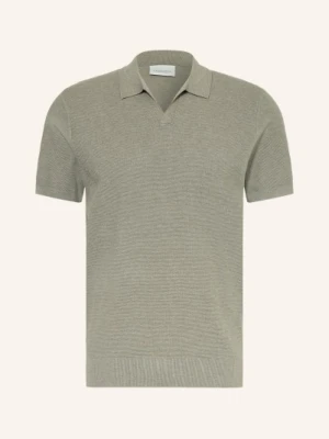 Profuomo Dzianinowa Koszulka Polo gruen