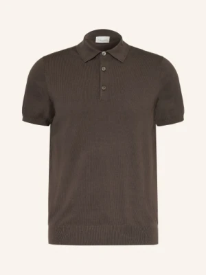 Profuomo Dzianinowa Koszulka Polo gruen
