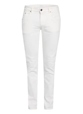 Profuomo Jeansy Slim Fit weiss