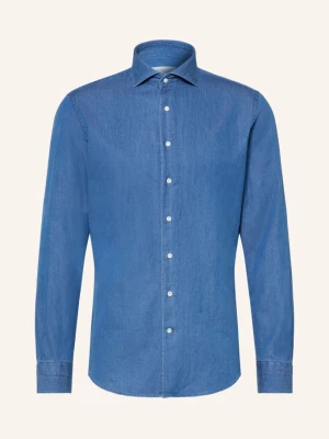 Profuomo Koszula O Kroju Slim Fit blau NIEBIESKI