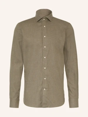 Profuomo Koszula O Kroju Slim Fit gruen ZIELONY