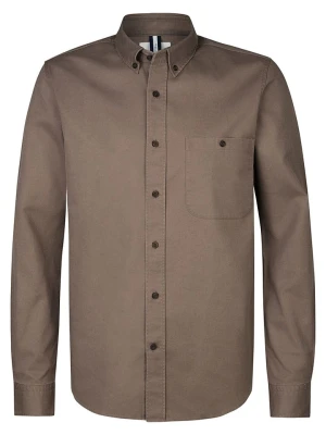 PROFUOMO Koszula - Relaxed fit - w kolorze brązowym rozmiar: M
