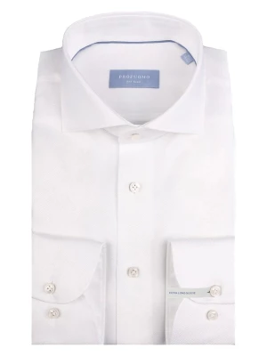PROFUOMO Koszula - Slim fit - w kolorze białym rozmiar: 38