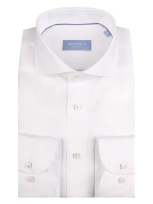 PROFUOMO Koszula - Slim fit - w kolorze białym rozmiar: 41