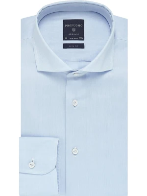 PROFUOMO Koszula - Slim fit - w kolorze błękitnym rozmiar: 42