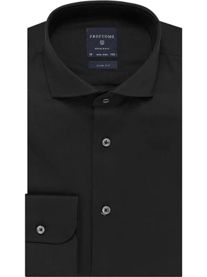 PROFUOMO Koszula - Slim fit - w kolorze czarnym rozmiar: 41