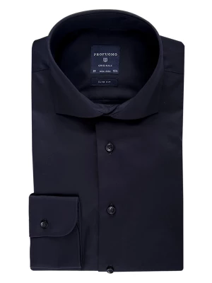 PROFUOMO Koszula - Slim fit - w kolorze czarnym rozmiar: 39