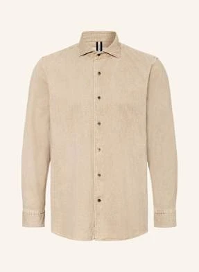 Profuomo Koszula Sztruksowa Relaxed Fit beige