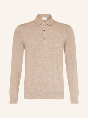 Profuomo Koszulka Polo Z Dzianiny beige