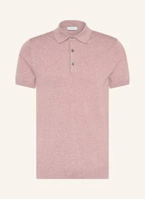 Profuomo Koszulka Polo Z Dzianiny rosa