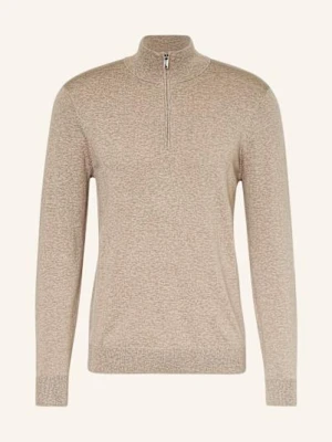 Profuomo Sweter Typu Troyer beige