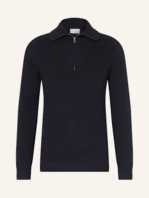 Profuomo Sweter Typu Troyer blau