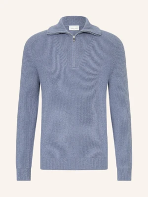 Profuomo Sweter Typu Troyer blau