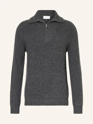 Profuomo Sweter Typu Troyer grau