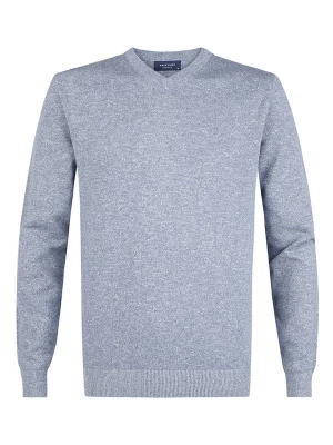 PROFUOMO Sweter w kolorze błękitnym rozmiar: XL