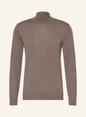 Profuomo Sweter Z Golfem beige
