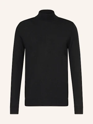 Profuomo Sweter Z Wełny Merino schwarz