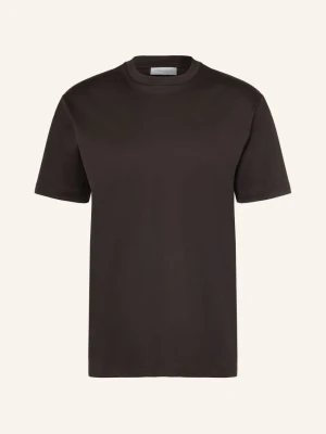 Profuomo T-Shirt braun CIEMNOBRĄZOWY