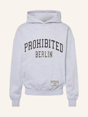 Prohibited Bluza Z Kapturem grau SZARY